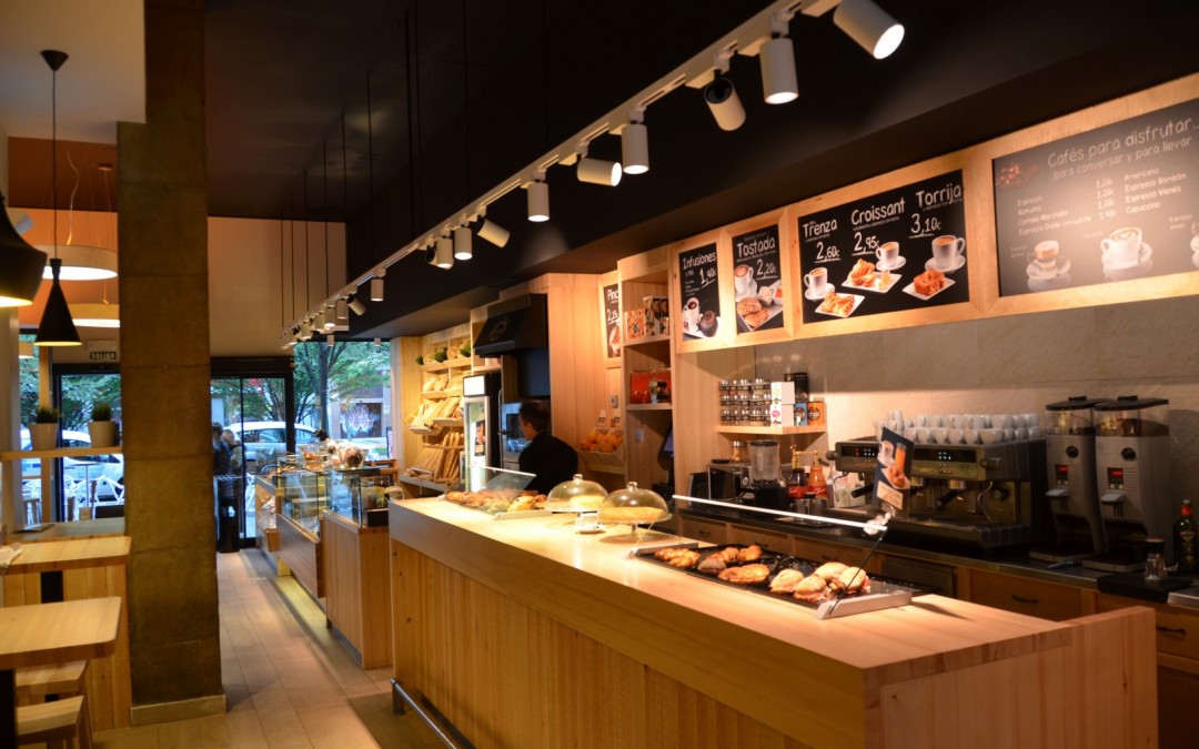 Reforma cafetería panaderia Tahona